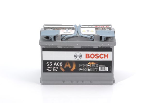 Batterie BOSCH 70 Ah - 760 A Start & Stop 0 092 S5A 080 (X1)
