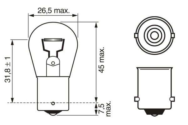 Ampoules BOSCH 1 987 301 050