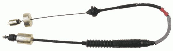 Cable d'embrayage SACHS 3074 600 259 (X1)