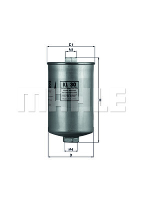 Filtre a  carburant KNECHT KL 30 (X1)