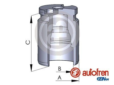 Piston Etrier Frein Essieu Avant-FRENKIT p575506