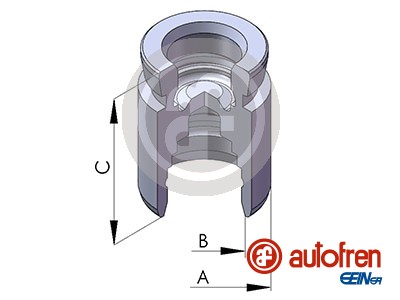 Piston etrier de frein AUTOFREN SEINSA D025652 (X1)
