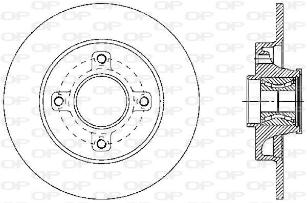 CITROEN 2 CV 4 6 Genuine QH Courroie De Ventilateur Moteur Système de refroidissement de remplacement
