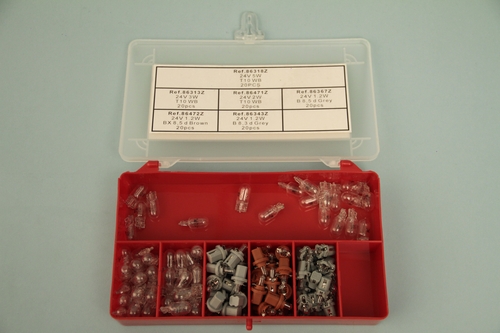 Coffret assortiment d'ampoules KLAXCAR FRANCE 86501z (X1)