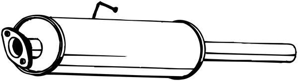 Silencieux central BOSAL 154-133 (X1)