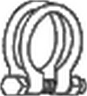 Collier d'echappement BOSAL 250-458 (X1)