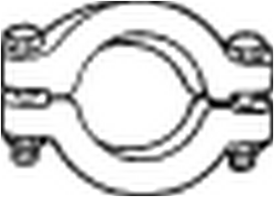 Collier d'echappement BOSAL 254-270 (X1)