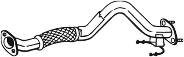 Tube d'echappement BOSAL 750-213 (X1)