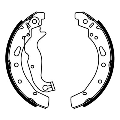kit de frein arrière simple ou prémonté ABE C0G055ABE (X1)