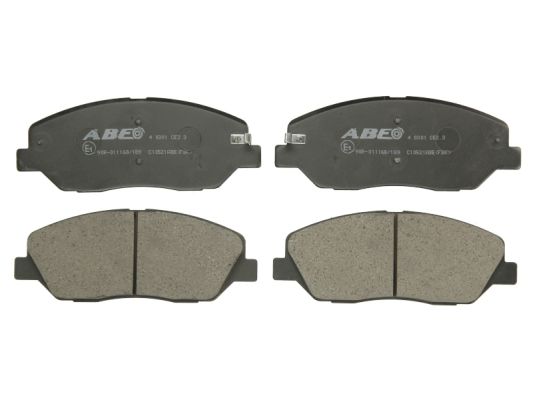 Plaquettes de frein arriere ABE C10521ABE (X1)