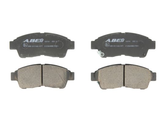 Plaquettes de frein avant ABE C12064ABE (X1)