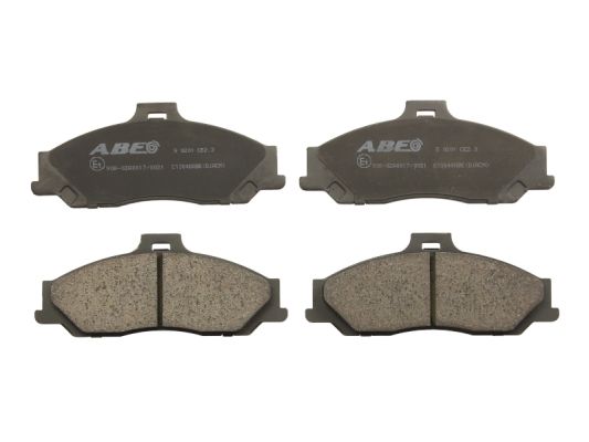 Plaquettes de frein avant ABE C13048ABE (X1)