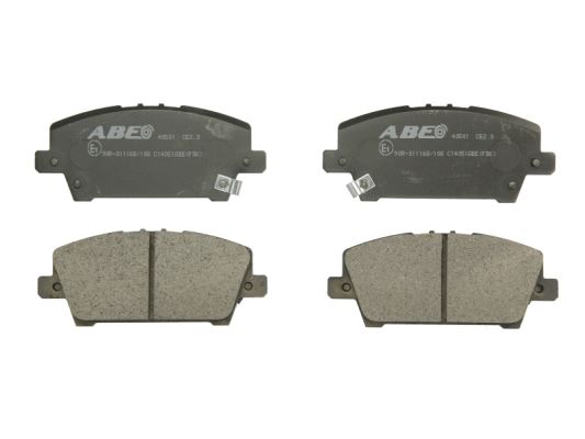 Plaquettes de frein avant ABE C14051ABE (X1)