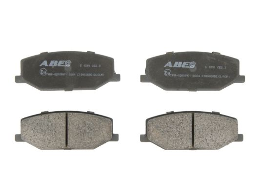 Plaquettes de frein avant ABE C18003ABE (X1)