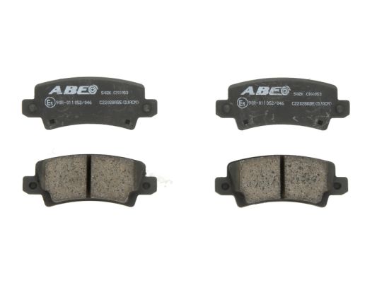 Plaquettes de frein arriere ABE C22028ABE (X1)