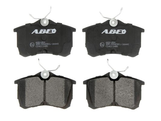 Plaquettes de frein arriere ABE C24011ABE (X1)
