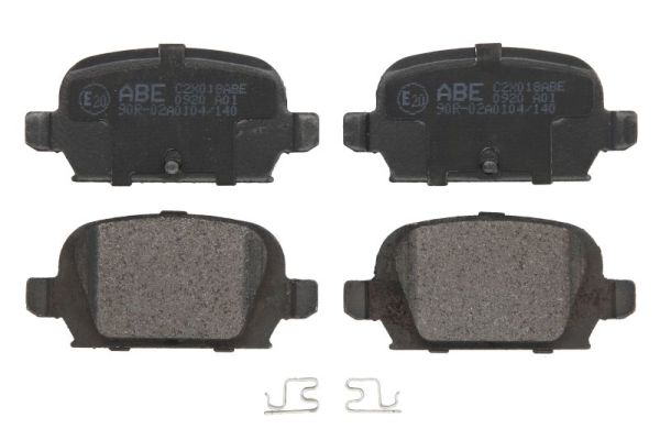 Plaquettes de frein arriere ABE C2X018ABE (X1)