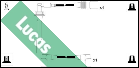 Cable d'allumage LUCAS LUC5260 (X1)
