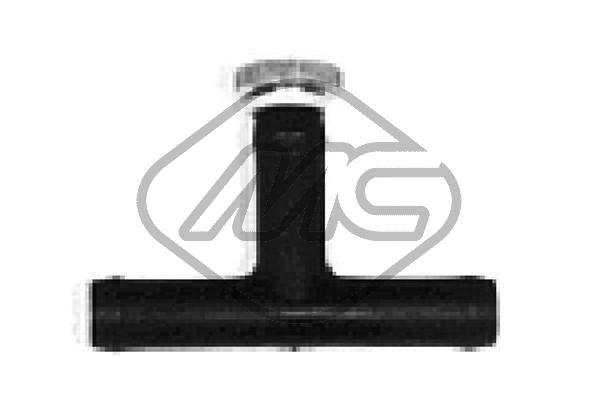 Durites radiateur Metalcaucho 00958 (Jeu de 4)