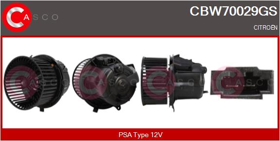 Chauffage et climatisation CASCO CBW70029GS (X1)