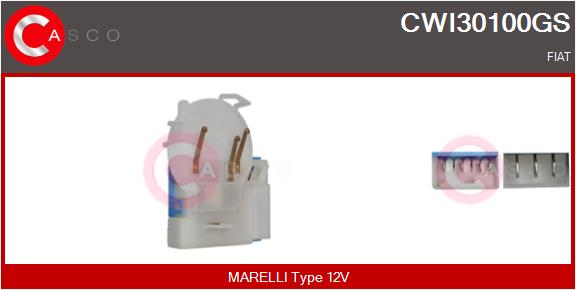 Régulateur, intervalle d'essuyage CASCO CWI30100GS (X1)