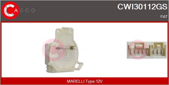 Régulateur, intervalle d'essuyage CASCO CWI30112GS (X1)