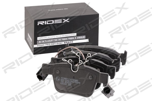 Plaquettes de frein arriere RIDEX 402B1339 (X1)