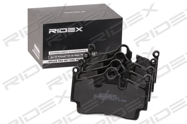 Plaquettes de frein arriere RIDEX 402B0919 (X1)