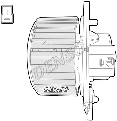 Chauffage et climatisation DENSO DEA12004 (X1)