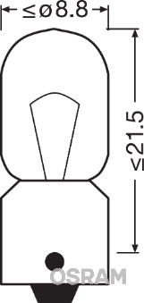 Ampoules OSRAM 3893-02B (Jeu de 2)
