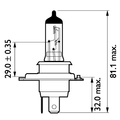 Ampoules PHILIPS 13342MDBVS2 (X1)