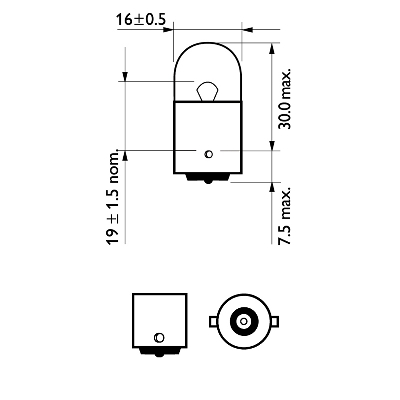 Visibilite PHILIPS 12814B2 (Jeu de 2)