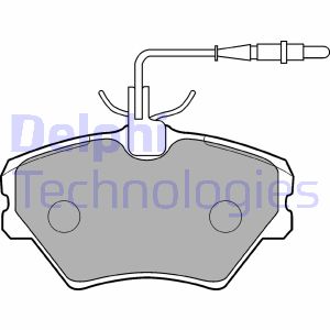 Kit de plaquettes de frein de stationnement DELPHI LP862 (X1)
