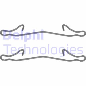 Kit de montage plaquettes de frein DELPHI LX0088 (X1)