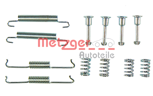 Kit d'accessoires mâchoires de frein de stationnement METZGER 105-0841 (X1)